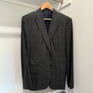 Scabal Men's Gray Blazer - Size 50R